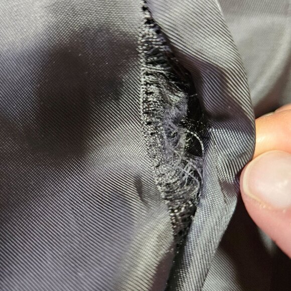 Mens Enrico Gelini Plaid Wool Blazer Jacket 3-Button Front Charcoal Gray Size 42 - Picture 7 of 14